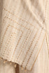 Embroidered cotton linen jacket